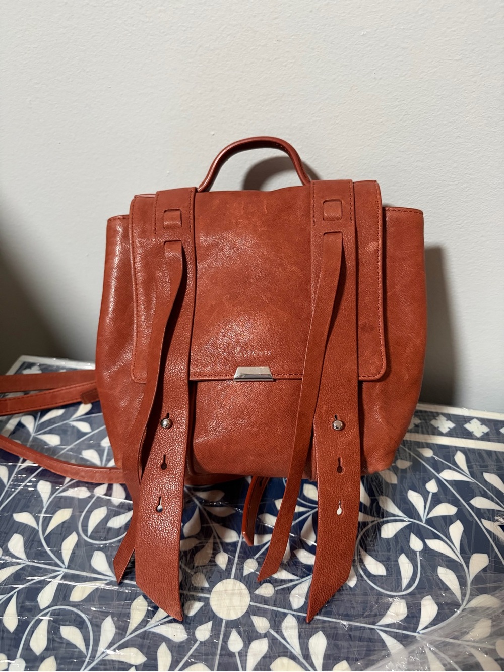 ALLSAINTS Leather Mini Backpack